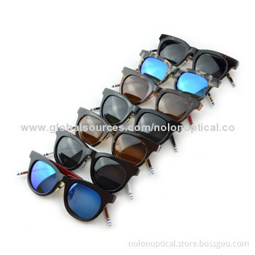 Acetate Sunglasses with Metal Nose PadsNew
